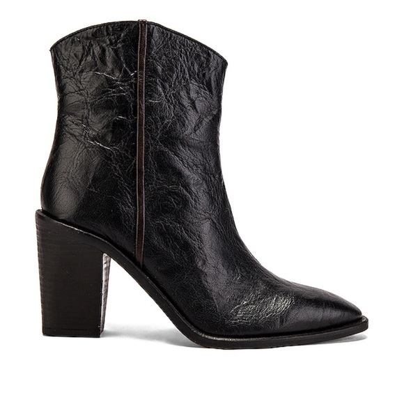 🆕 Free People Barclay Western Black Bootie - Picture 2 of 15
